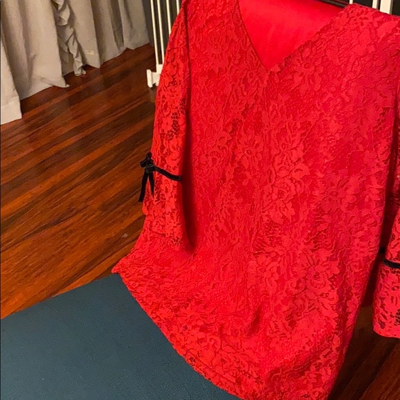 Red blouse. - Picture 2 of 2